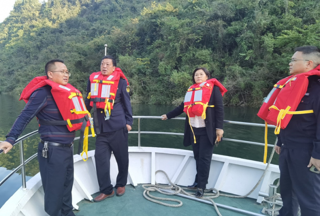 思南县开展乌江流域十年禁捕联合执法