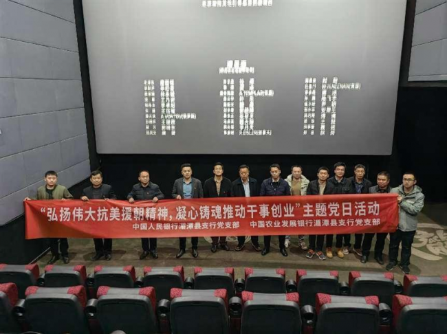 “弘扬伟大抗美援朝精神，凝心铸魂推动干事创业”主题党日活动