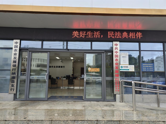 农发行纳雍县支行开展第四个“民法典宣传月”活动