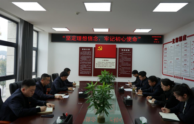 农发行贵州分行凤冈县支行开展“坚定理想信念，牢记初心使命”主题党日活动