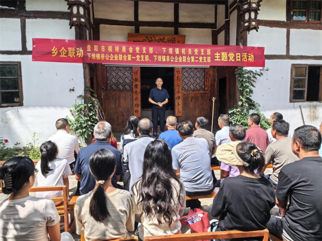 乡企联动，主题党日活动创新意